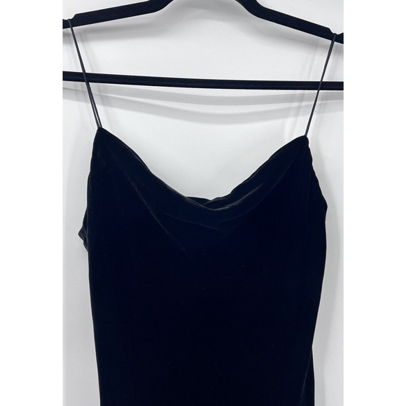 Cinq A Sept Ryder Black Velvet Mini Dress Women's Size 0 - Picture 14 of 15